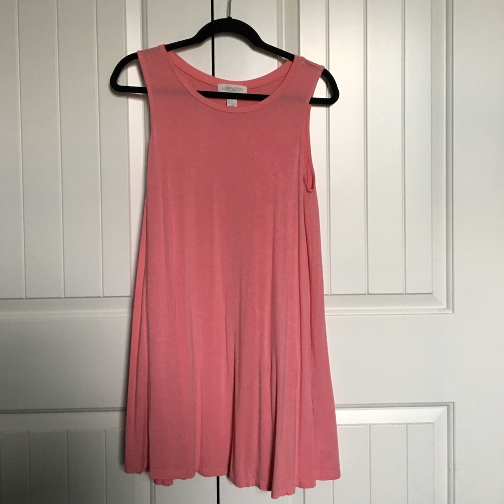 Casual pink sleeveless Forever 21 dress